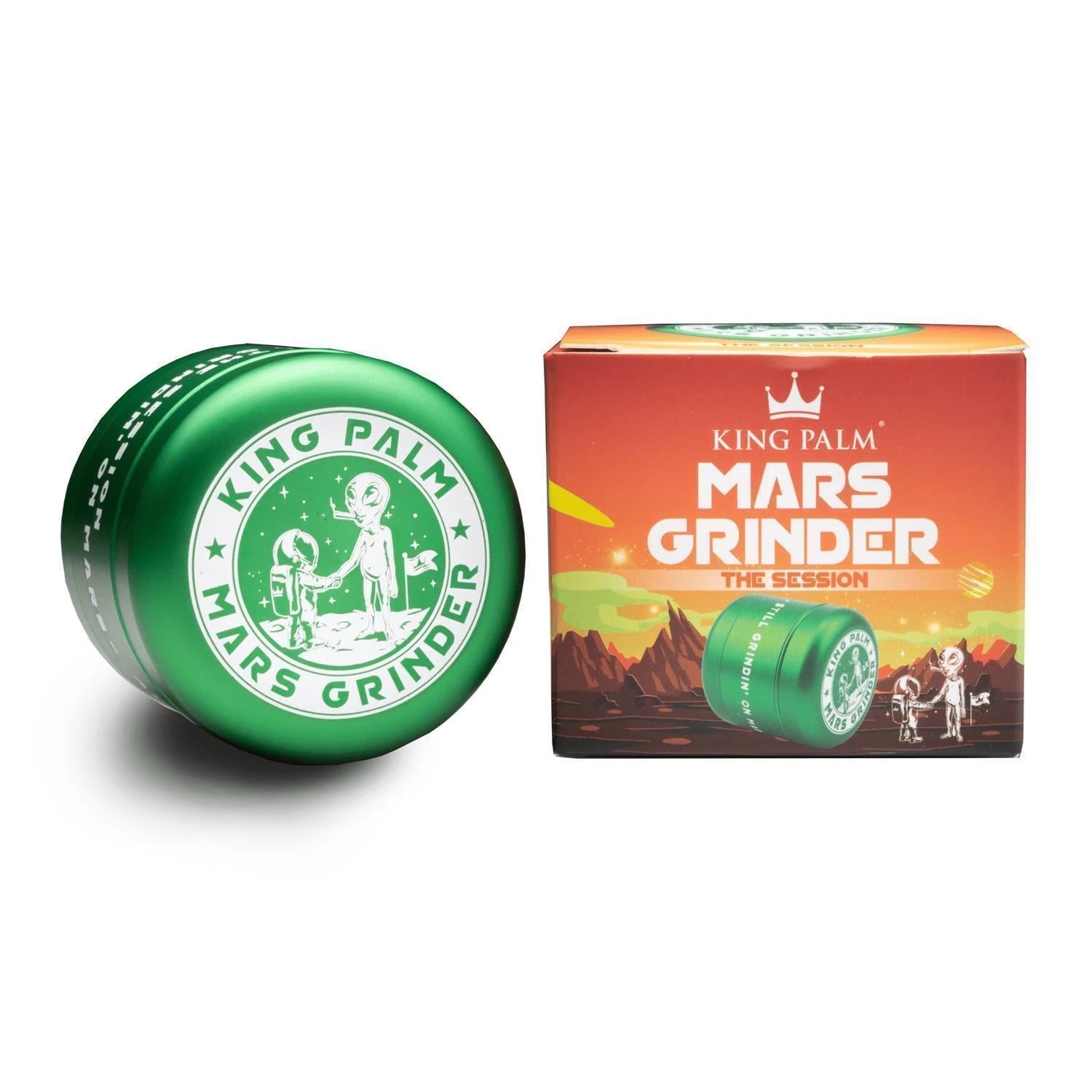 King Palm Mars Grinder 4-teilig Ø 55mm King Palm